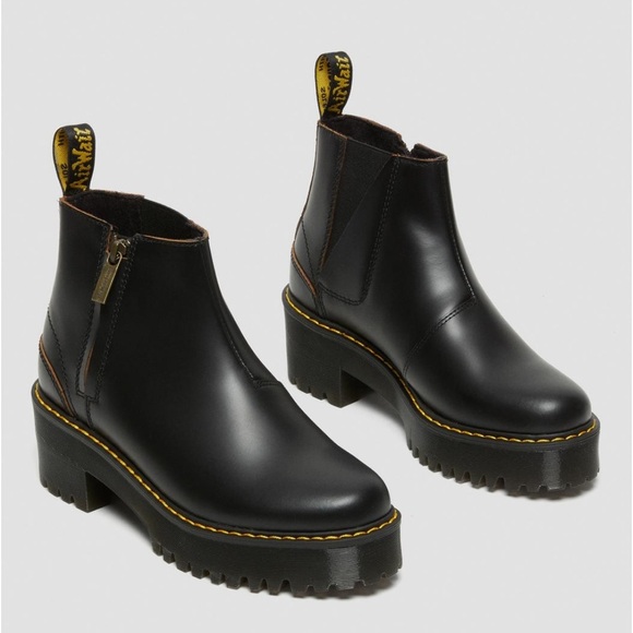 New Dr Martens Rometty Il Size 10 Black - Picture 2 of 16